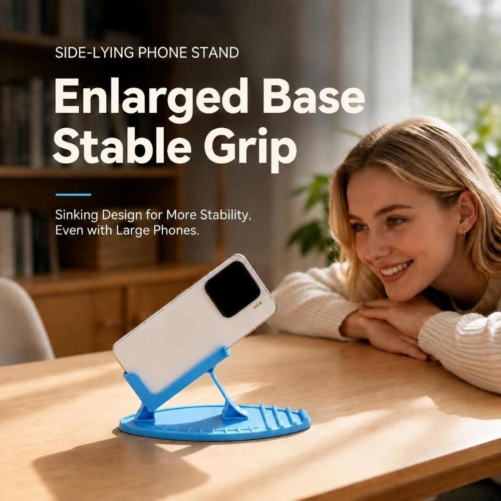 Plastic Lazy Phone Stand Multi-mode Horizontal Phone Holder Side-lying Phone Holder Bed Sofa