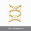 luxury Rhinestone AF1 Shoe Charms Colorful Diamond Sneaker Charms Girl Shoe decoration DIY Shoelaces Buckles shoes accesories