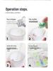 Milo Kinder Kristall Epoxid DIY Kreativset für Mädchen - Form, Creme und Kleber-Set