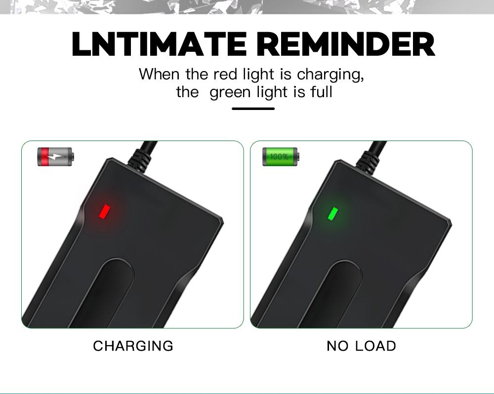 Best Selling 54.6V 2A 13S Ebike Charger for Electric Bicycle Scooter Lithium Li-ion DC Port Eco-Friendly
