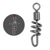 20PCS with Screwed Snap 8-Shape Connect Ring 2#-10# Snap Change Connector  Fishing Pellet Line