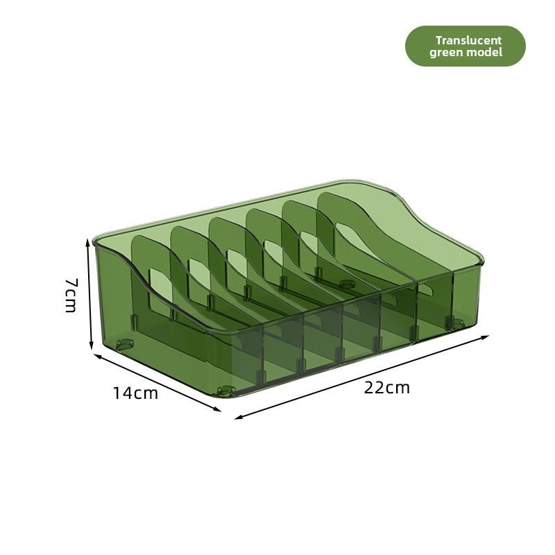 

Household Storage Box, Detachable Seven-tone Seasoning Storage Rack, No Drilling for Seasoning Storage Box зелений
