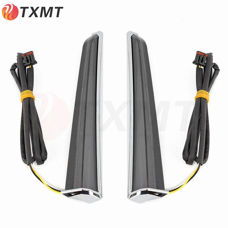 Harley CVO Road King Street Glide Leg Shield Lights & Turn Signals (2014-2023)