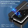 Nueva Cerradura Electrónica Digital Cerradura de Huella Digital para Puerta de Cristal Cerradura de Contraseña Cerradura de Asistencia para Teléfono Inteligente Bluetooth