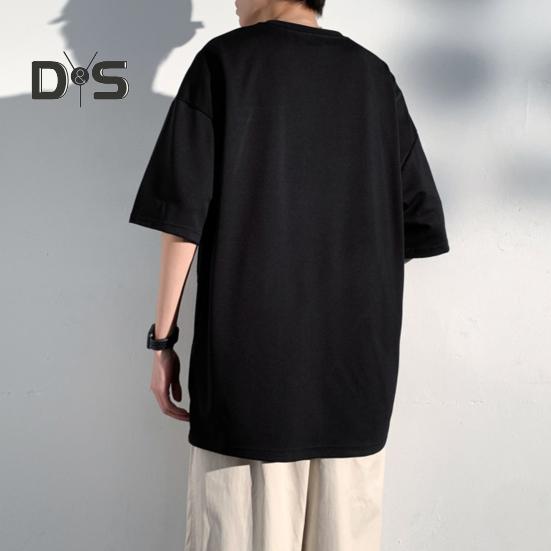 Pánské tričko Sportovní trička Kulatý výstřih Krátký rukáv Jednobarevné Volný střih Měkké Prodyšné Letní Ležérní Top Denní nošení