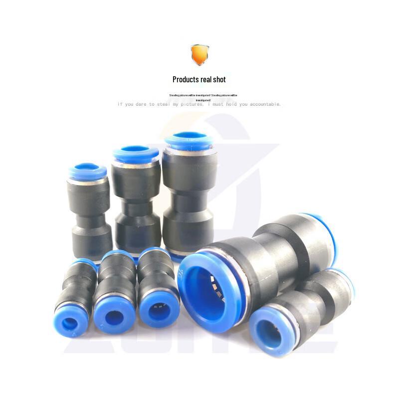 OIMG Pneumatic Straight Quick Connect PU Tube Fitting
