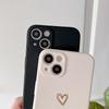 Crossbody Lanyard Silicone Phone Case For iPhone 15 14 11 12 13 Pro Max Mini 8 7 6 Plus 10 X Xr Xs Max SE Love Heart Cover