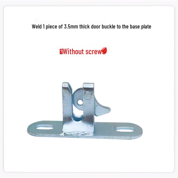 

Pigsty Door Hook Snap Lock: Pig Pen Fastener & Sow Farrowing Crate Accessory