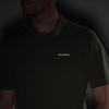 SALOMON Polo tričko s krátkým rukávem TRACKLINE LC2439300 (SALOMON) (Zelená/S/Pánská)