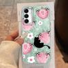 Cartoon Pink Fruit Cherry Butterfly Phone Case for Samsung Galaxy A55 A56 A36 A26 A16 A53 A06 A14 A24 A34 A54 A15 A25 A35 Cover