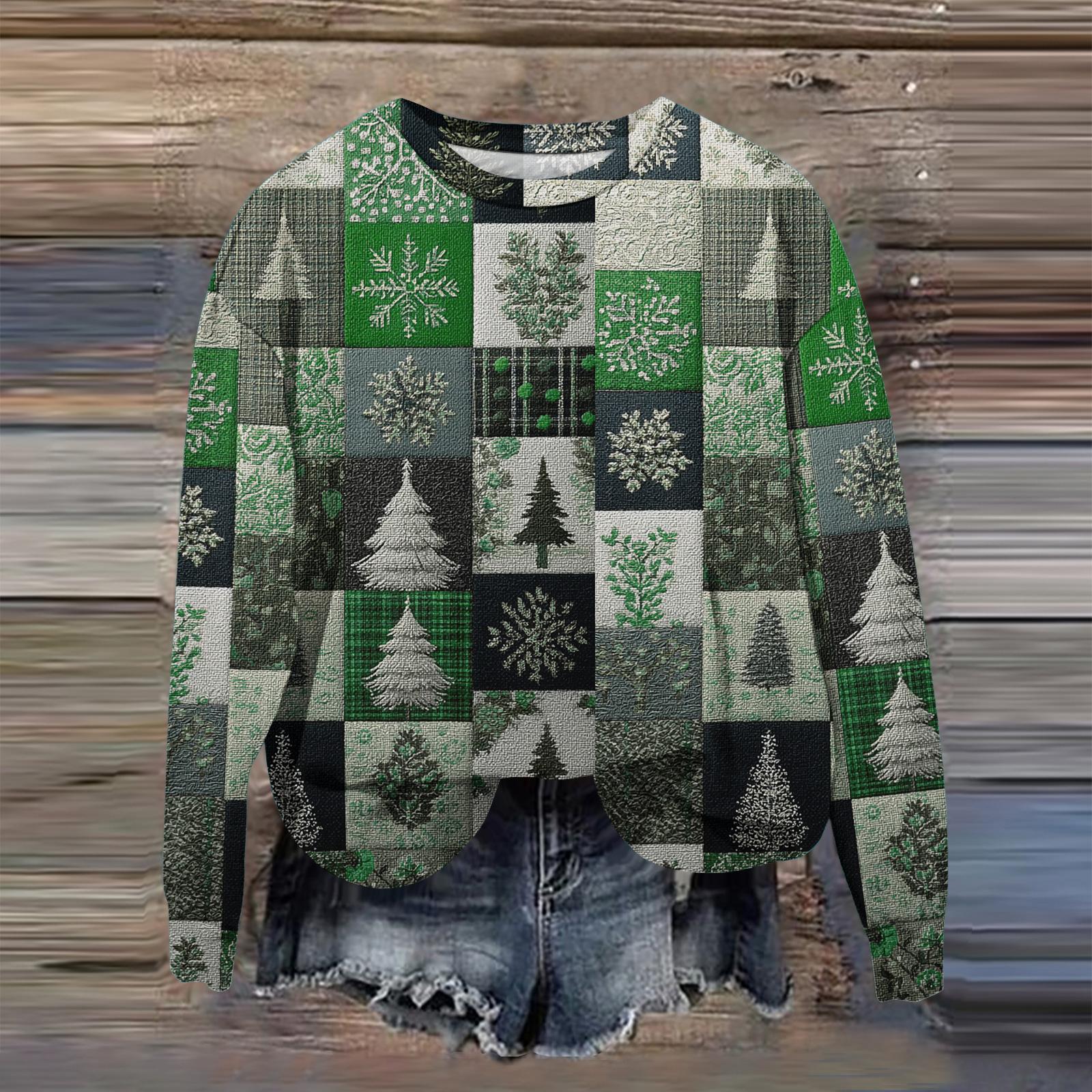 

Женская мода с принтом, длинный рукав, свободный круглый вырез, свитшот, осень XXL