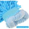 BBTO 5 Pieces Car Wash Mitts Chenille Microfiber Wash Mitts Double Sided Scratch-Free