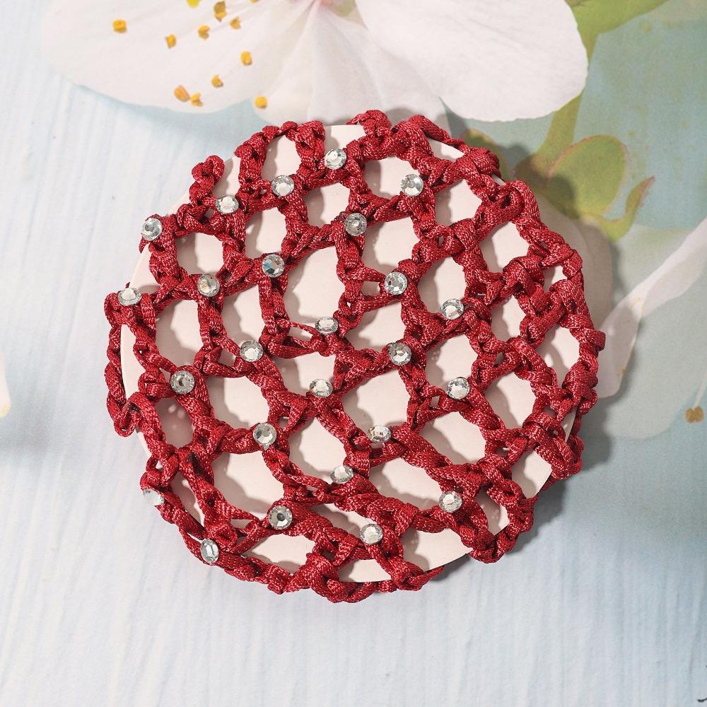 Hair Bands Bun Cover Snood Fashion Headdress Ballet Hair Net Girls Elastic Hair Net  Women