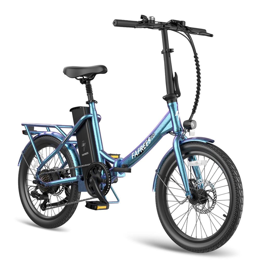 Fafrees F20 Langlebiges Elektrofahrrad, 250W Motor, 36V 18.2Ah Akku, 20*1.95" Reifen