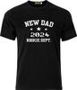 New Dad Rookie Dept.2024/ 2025 Funny Parenting Adult T Shirt