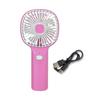 Mini Handheld Fans Portable USB Rechargeable Personal Fan for Women Girls 3-Speed Wind Mini Cooling Fan for Travel Camping Home Office