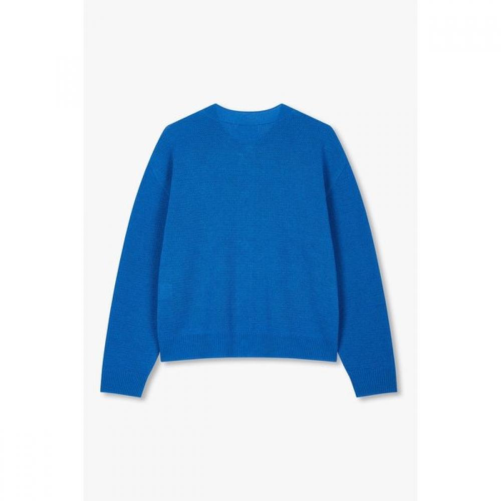 Studio Tomboy Round Neck Long Sleeve Cardigan 9176351971ct
