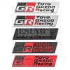 1 Peça Estilo de Carro Gazoo Racing GR 3D Grade Frontal de Carro Emblema de Liga de Zinco Adesivo Emblema de Metal Decalque para Supra AE86 GT86 Corolla