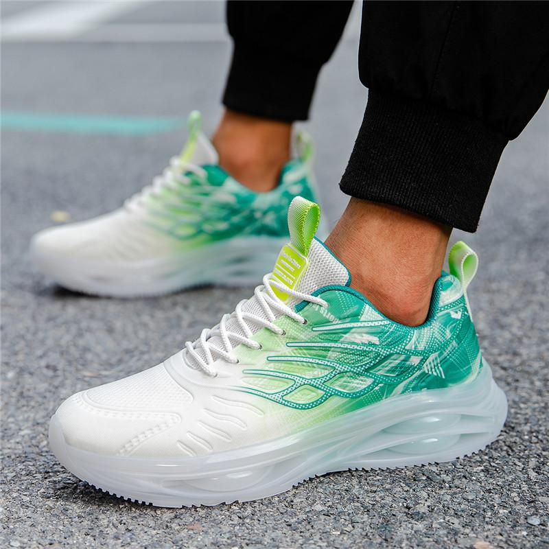 Men's thick sole sports casual shoes tennis spring and autumn new training breathable fashion running men's shoes large size 47