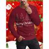 Christmas Series Man T Shirts 3D Funny Harajuku Printed Fashion Long Sleeve Round Neck Clothing For Men Casual Tops T-shirt
