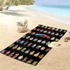 Superthings Print Beach Towel, Large Soft Quick Dry Towel for Beach Camping Swimming