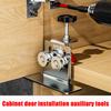 Multi Functional Woodworking Cabinet Door Installation Locator Adjustable Auxiliary Stainless Steel Cabinet Installation Locator