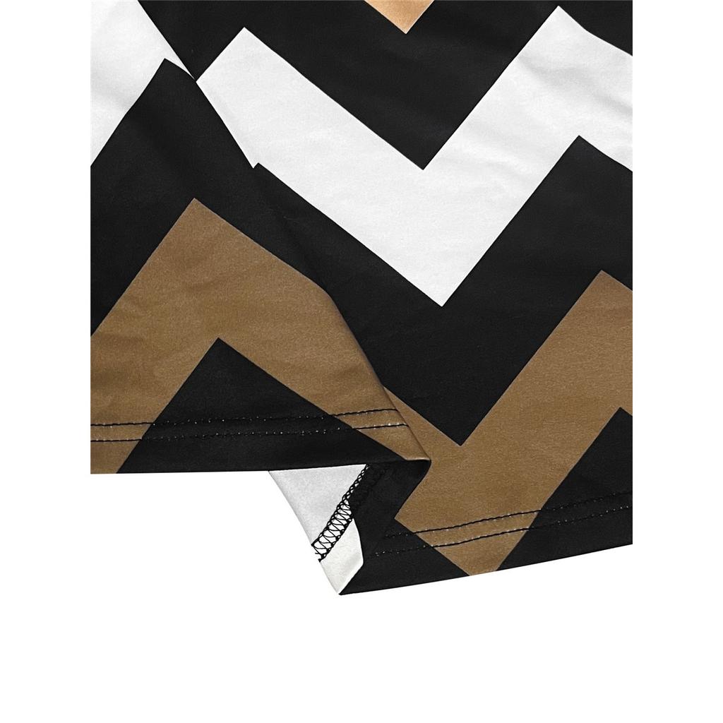 Kadın yazlık kısa kollu yakası dalgalı uzun elbise