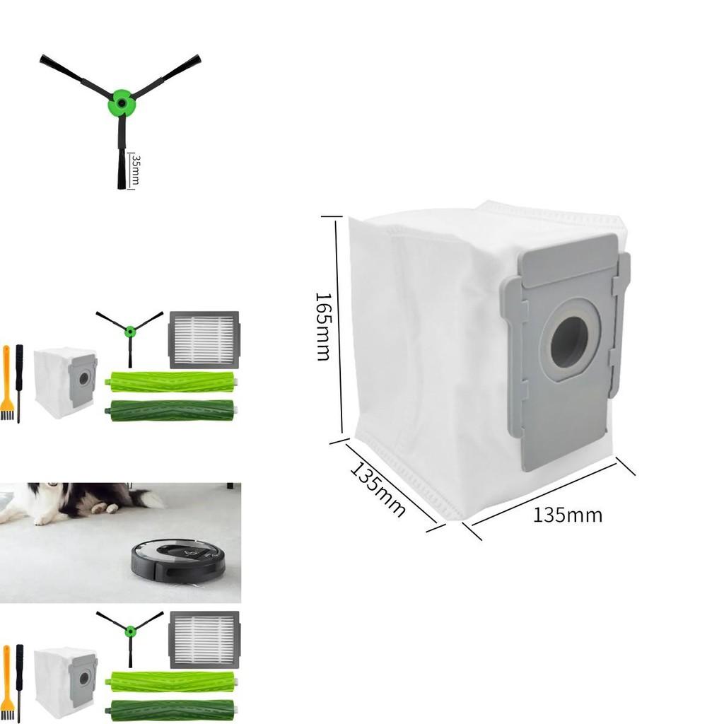 Ersatzteileset für iRobot Combo I5 J5 Staubsauger mit Bürstenwalze und Staubbeutel für den Heimgebrauch