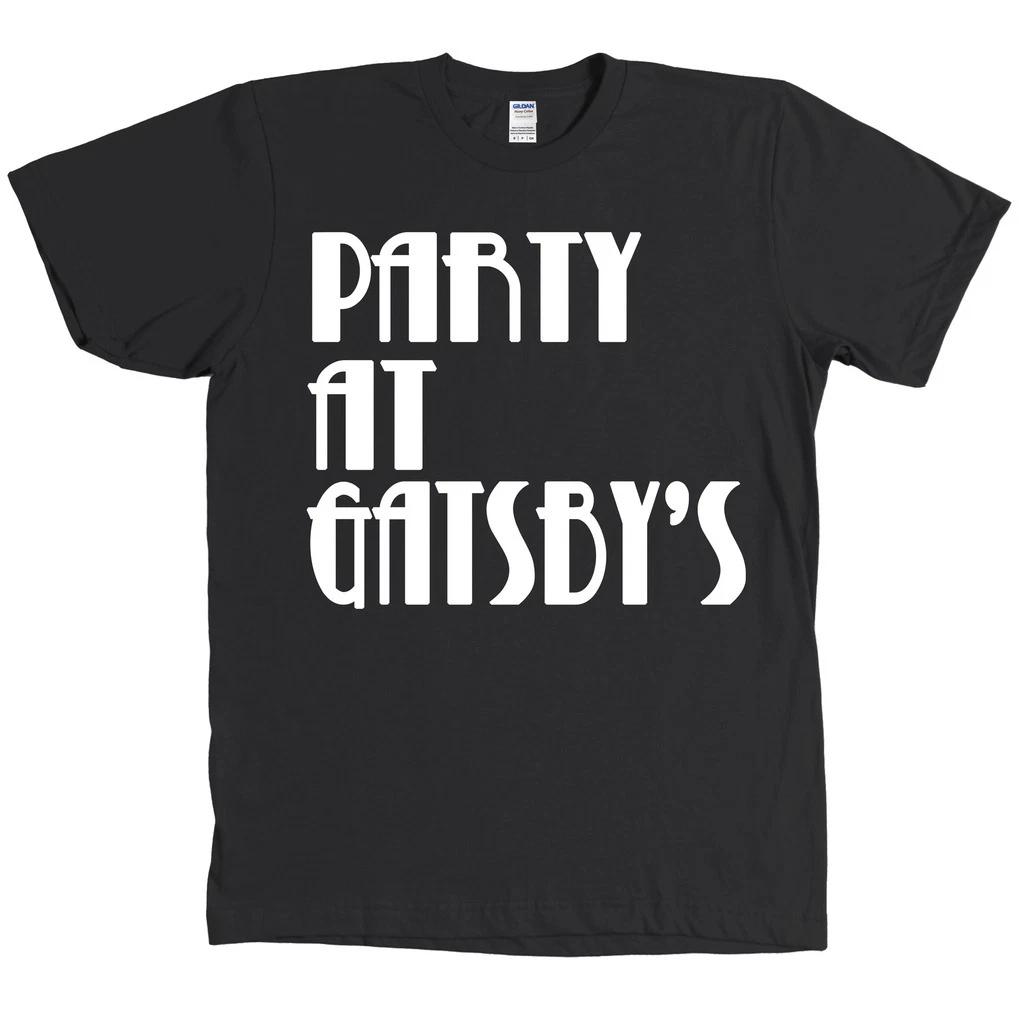 

Party At Gatsby s Shirt Great Gatsbys Mansion NEW WITH TAGS - MANY COLORS 3XL