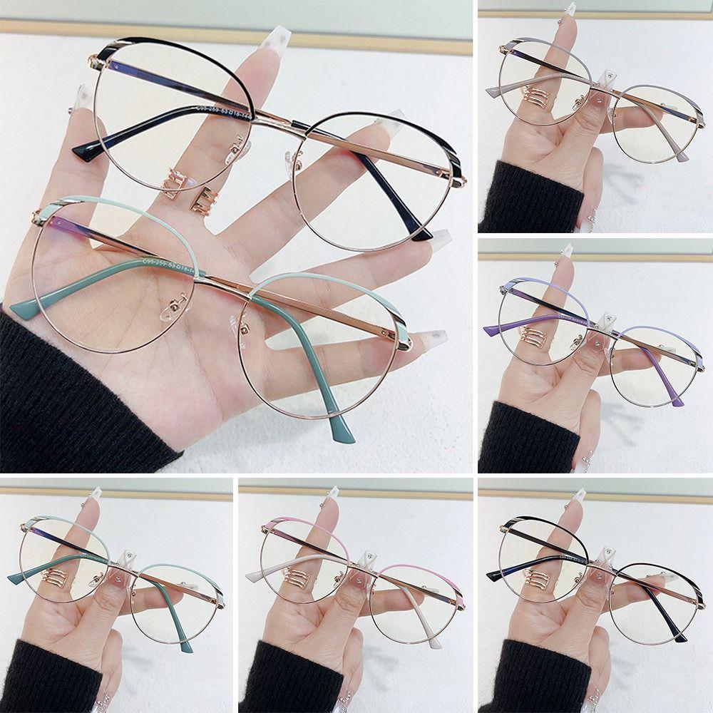 Blue Ray Blocking Anti-Blue Light Glasses Ultralight Metal Frame Eyewear Eye Protection Optical Spectacle Eyeglass Office