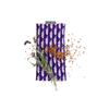 Yoga-Mad Eye Pillow, 100% Organic Cotton with Lavender and Flaxseed, for Stress Relief, Eye Bags, Aromatherapy, and Relaxation. Purple, Blue, One Size