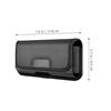 LIOOBO Smartphone Holder, Belt, Horizontal, Belt Pouch, 6.1-6.8 Inch, Fits iPhone 17/16/15/14/13/12/11/Pro, XR/15PL/14PL/13/12/Pro Max, and More, Also