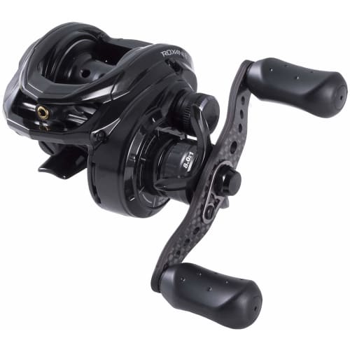 

AbuGarcia ROXANI8-L Left-handed bass fishing bait reel carbon handle salt compatible