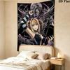 Amane Misa Death Note Wall Tapestry Aesthetic Wall Hanging Printed Fabric Blanket Decorative Tapestries For Bedroom Living Room Home Decor