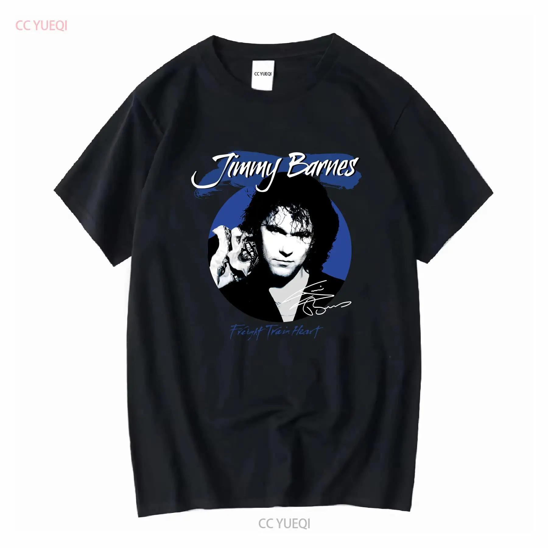 

Freight Train Heart Retro Jimmy Barnes T Shirt Classic Black S 5XL H966 Vintage Washed Casual Versatile Top For Everyday Wear S разноцветный