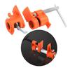 2PCS Wood Gluing Pipe Clamp Set Tools Durable Heavy Duty Metal for Woodworking Carpentry DIY Projects Workshop Home Improvement