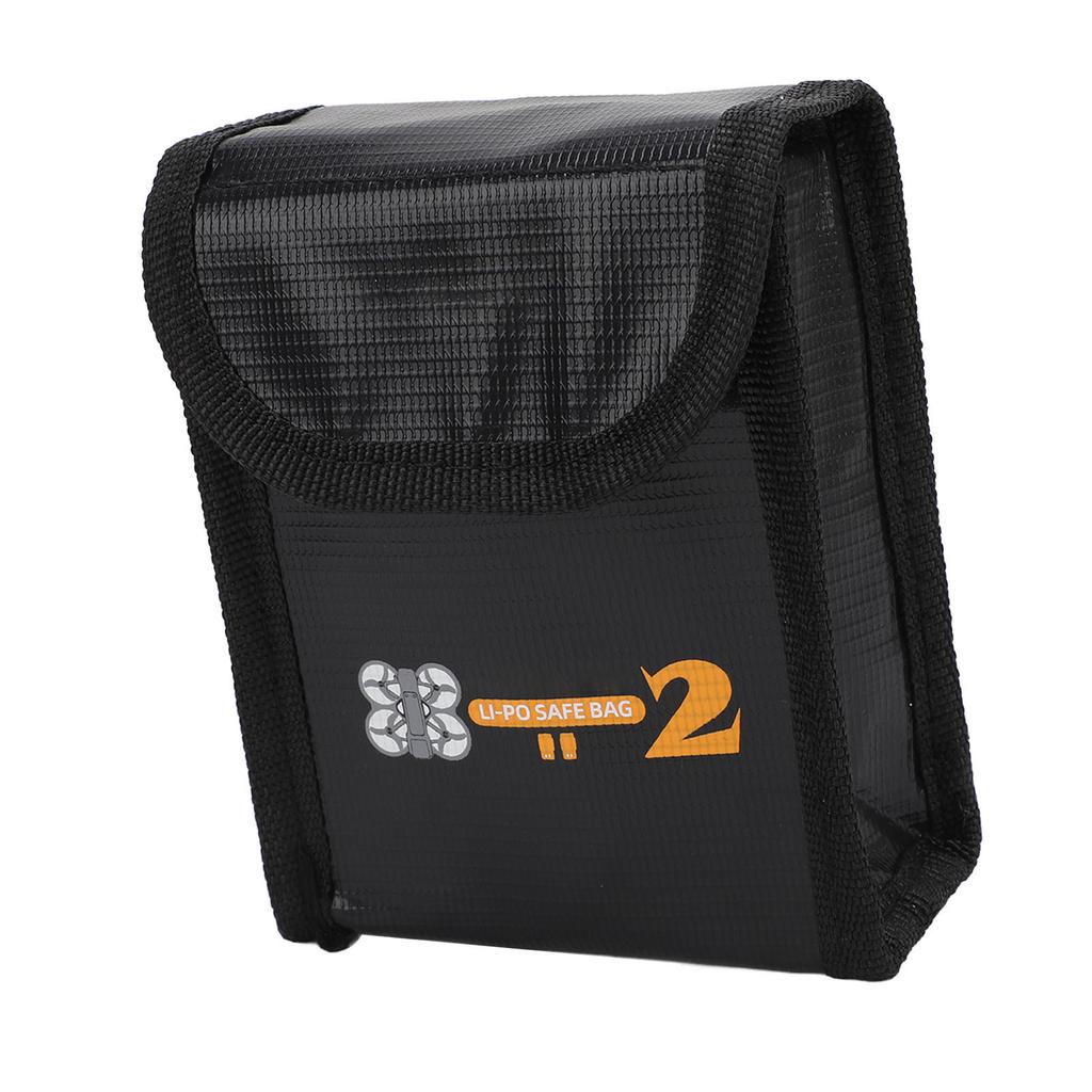 Battery Explosion Proof Bag Fire Retardant High Temperature Resistant Anti Radiation Hook and Loop