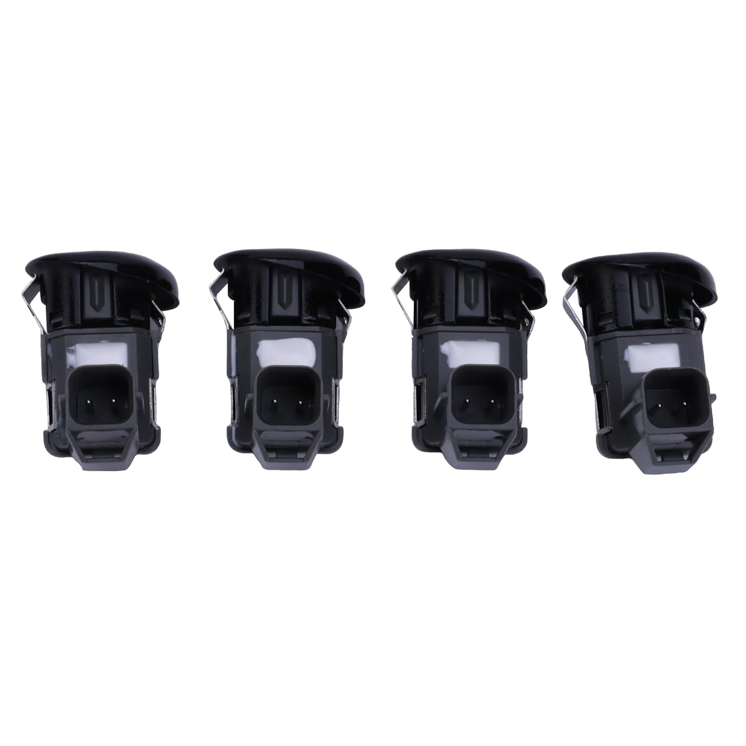 4PCS Car PDC Parking Sensor Compatible for Nissan NV Full Size Van 1500 2500 3500 2012-2019 Reversing PDC Parking Sensor Replace 25994-1PA6B,