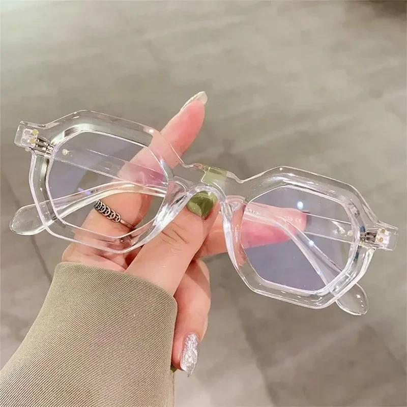 Fashion Small Polygon Square Women Sunglasses Retro Rivets Men Shades UV400 Trending Outdoor Sports Sun Glasses
