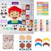 15Pcs Social Emotional Learning Activities 2 Face Boards With 9 Emotion Cards Making Faces Games Educational Sensory Autism Toys