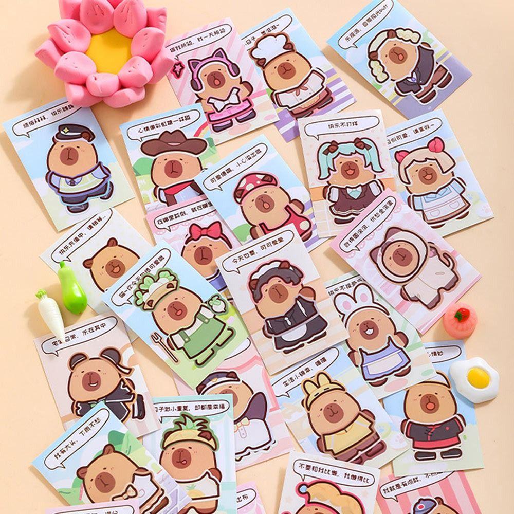 Multicolor Changing Clothes Game Stickers Papper Handbook Stickers Game Decorative Decals  Toy