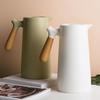 Large Capacity Portable Thermos Flask - Home & Dorm Hot Water Bottle, Teapot & Tea Cup.