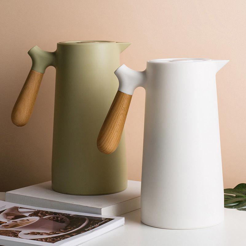 Large Capacity Portable Thermos Flask - Home & Dorm Hot Water Bottle, Teapot & Tea Cup.