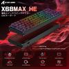 ATTACK SHARK X68MAXHE Rapid Trigger Full Aluminum Gaming 8000Hz Polling RT Latency Hall 68 Magnetic HotSwan RGB Dedicated for FPS Game Magnetic Web