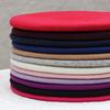Women Temperament Wool Beret Fashion Elegant Woolen Cap Classic Vintage Solid Color Knit Cap