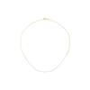 Necklace - Pearls & Colors - Freshwater Cultured Pearls AAA+ - 3-4 Mm - Natural White - Yellow Gold 375/1000