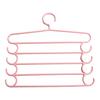 Appendiabiti pratico a 5 ripiani per vestiti per organizzare pantaloni e asciugamani