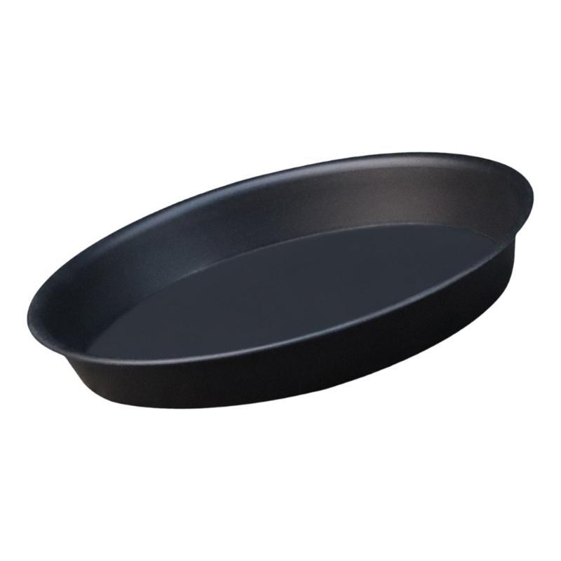  Matte Black Flower Pot Saucers Durable Plastic Plant Drip Trays For Home And Garden Planting Use 13.6inch Diameter