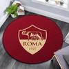 Associazione Sportiva Roma, Tappeto Rotondo, Tappeto per Soggiorno Camera da Letto Divano Sala Giochi Decorazione, Tappetino Antiscivolo