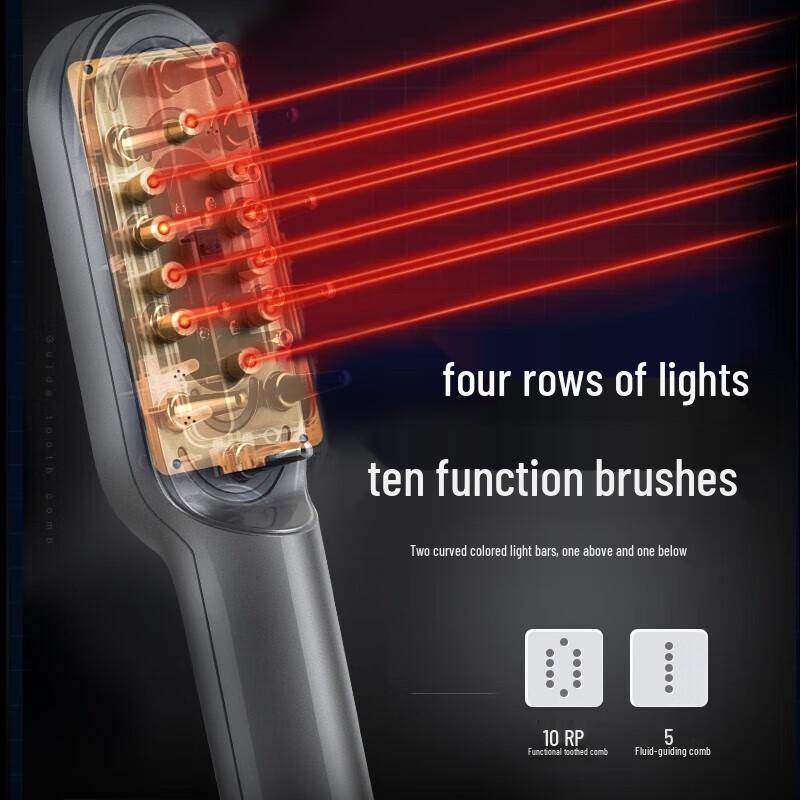 Red Light Hair Growth Comb & Scalp Massager